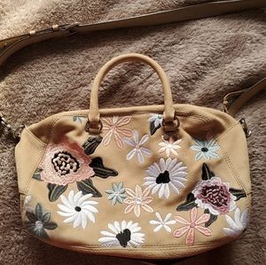Rebecca Minkoff bag shoulder crossbody floral boho spring